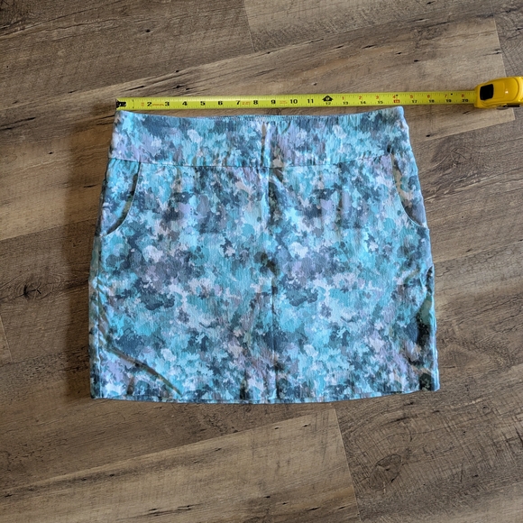 Zac & Rachel Blue Mini Pencil Skort Casual - Picture 3 of 8